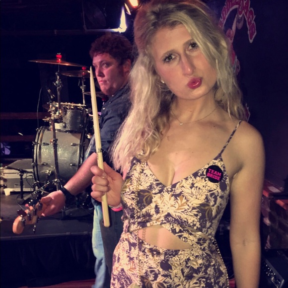 Free People Pattern Dress w/ Cutouts - Picture 2 of 5